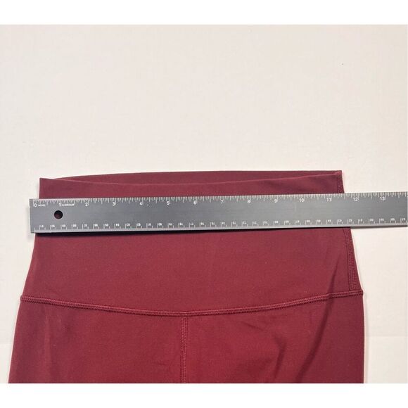 Lululemon Align High Rise Pant 26" inseam Red Merlot W5CT3S Size 4 Athleisure - Picture 5 of 8